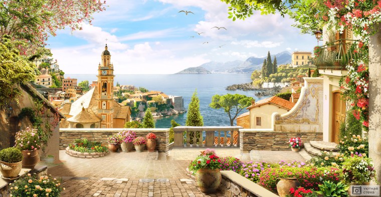 Фрески Affresco Средиземноморье