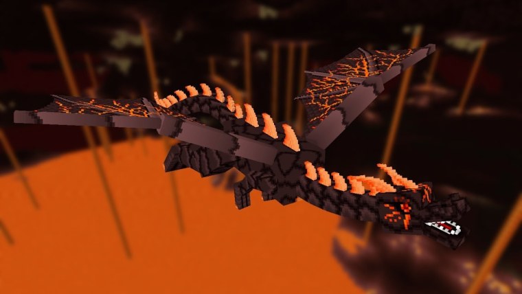 ЭНДЕР дракон из МАЙНКРАФТА
