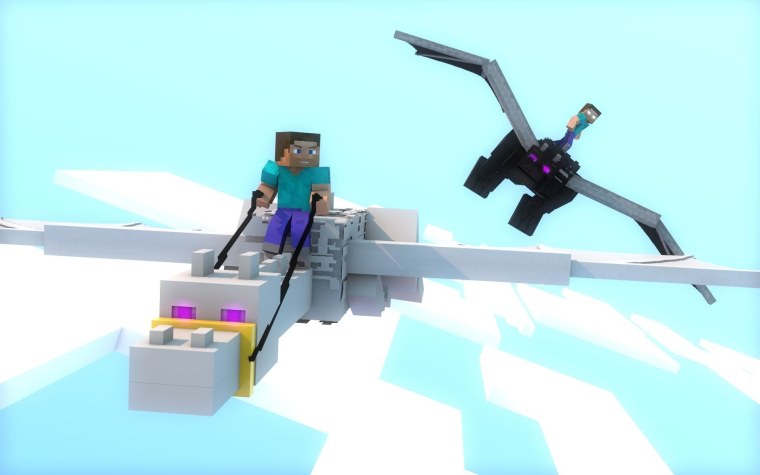 Стив в ЭНДЕР мире