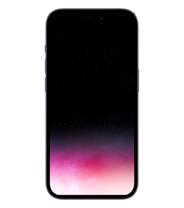 Космос фиолетовый HD