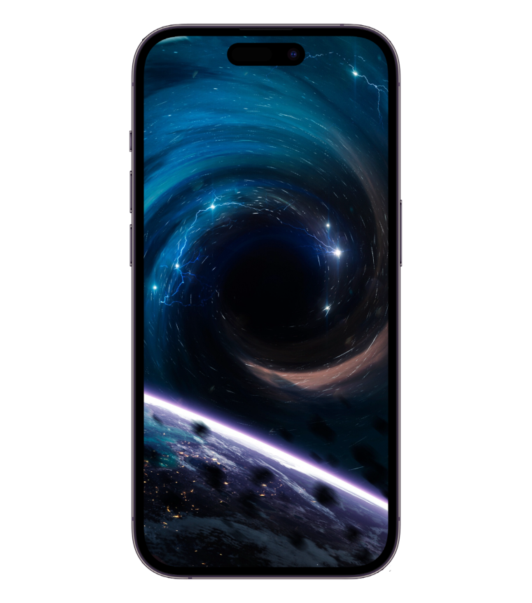 Космос розово голубой