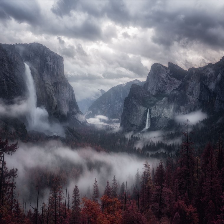 Эстетика горы туман