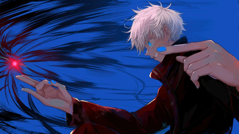 Магическая битва аниме Годжо Сатору