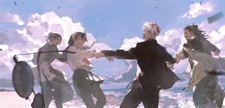 Годжо Сатору и Рико