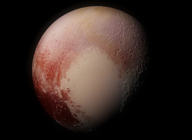 Плутон в телескоп Хаббл