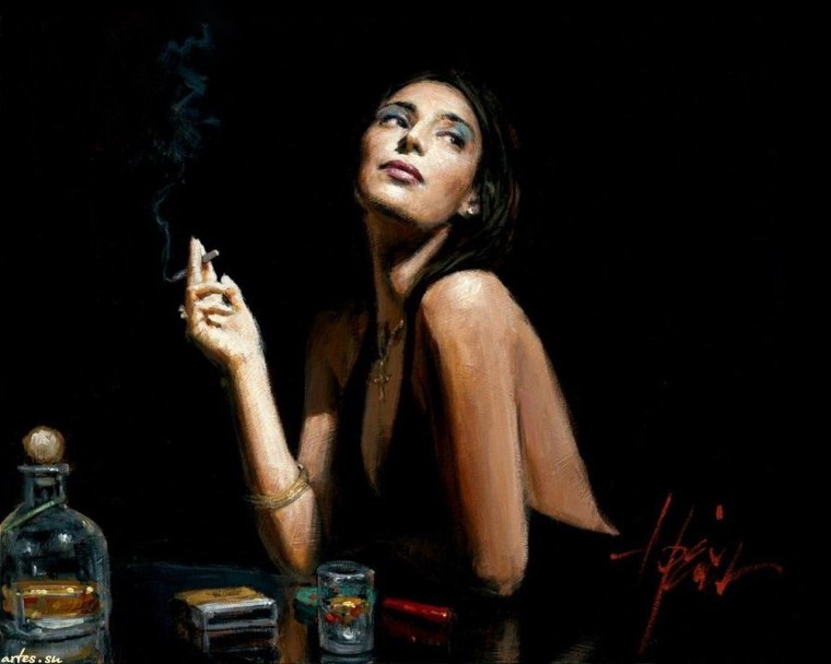 Фабиан Перез (Fabian Perez) Роковая женщина