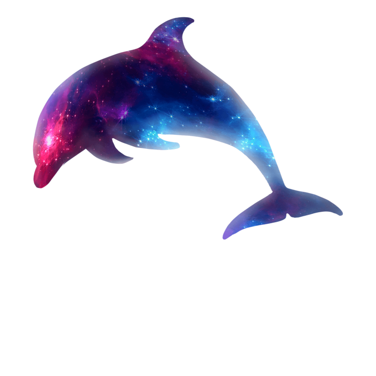 Дельфин рисунок