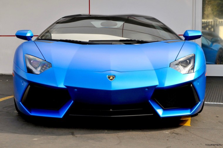 Рахим синий Ламборгини