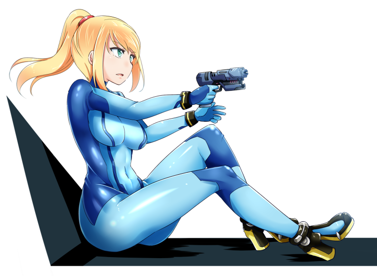 Samus Aran и дум Гай