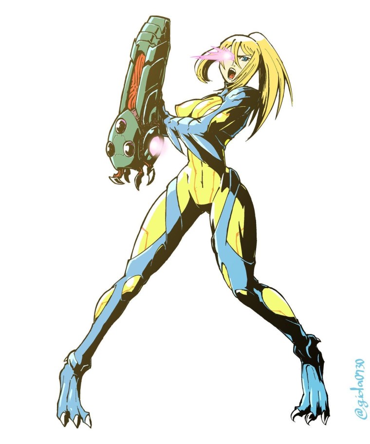 Самус Аран 3d