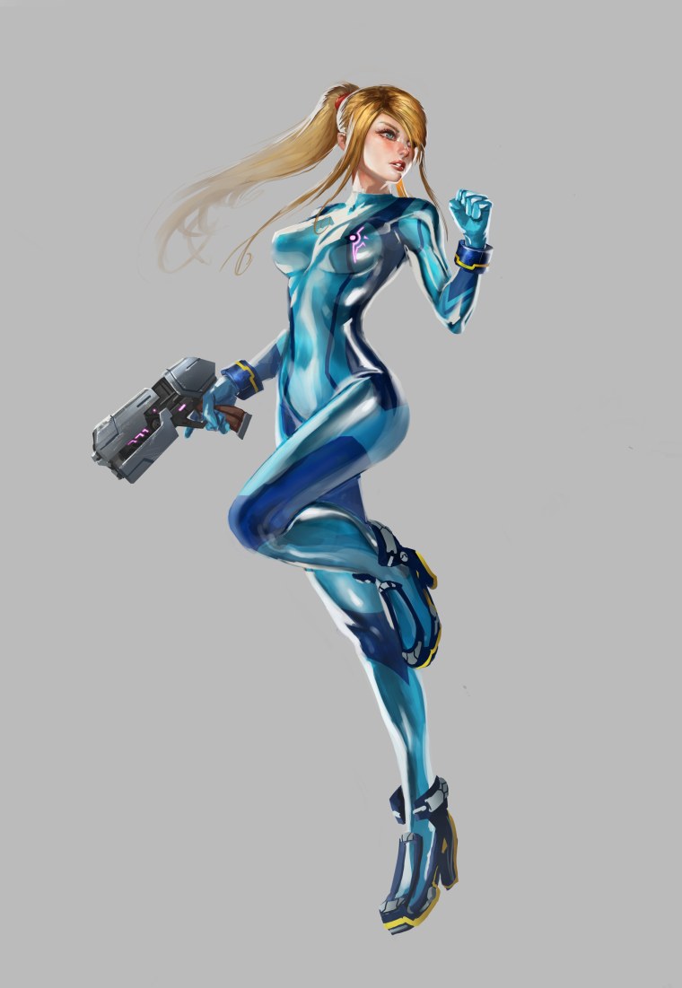 Самус Аран 18 Art медузы