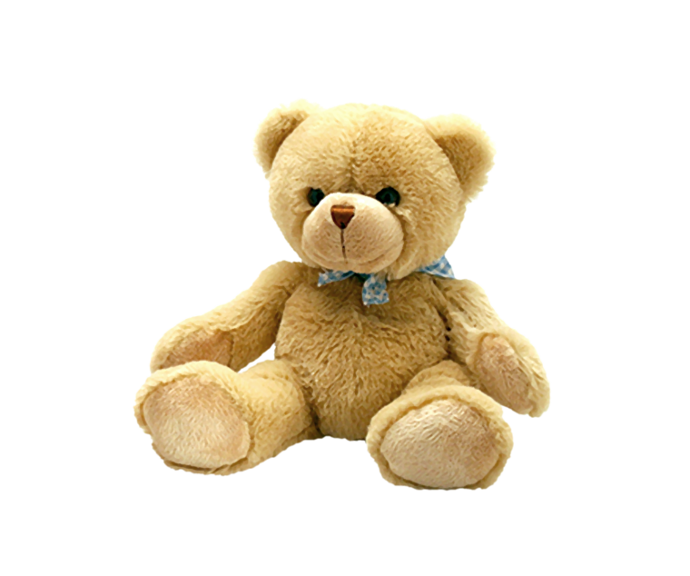 Игрушка мишка на прозрачном фоне