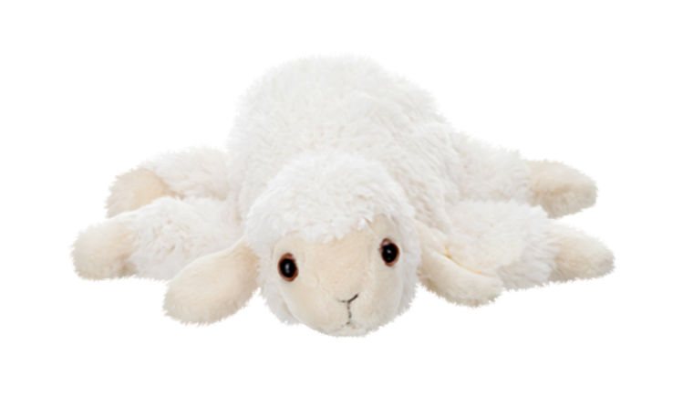 Мягкая игрушка лежит