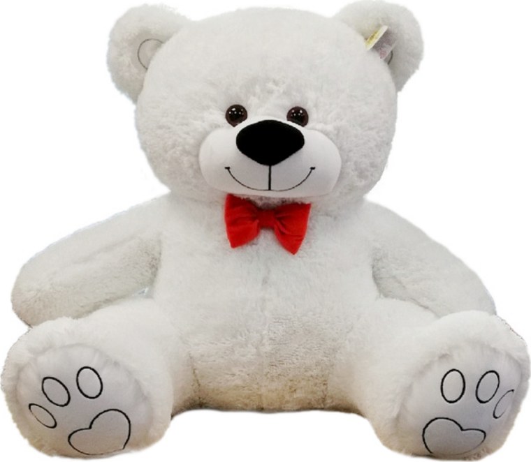 Мягкая игрушка Aurora медведь "обними меня" белый 72 см