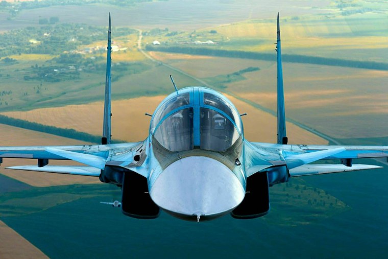 Самолет утенок Су 34