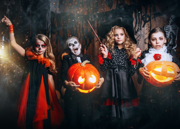 Праздник Хэллоуин Trick or treat