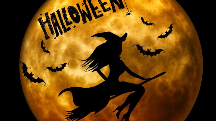 Ведьма на метле картинки