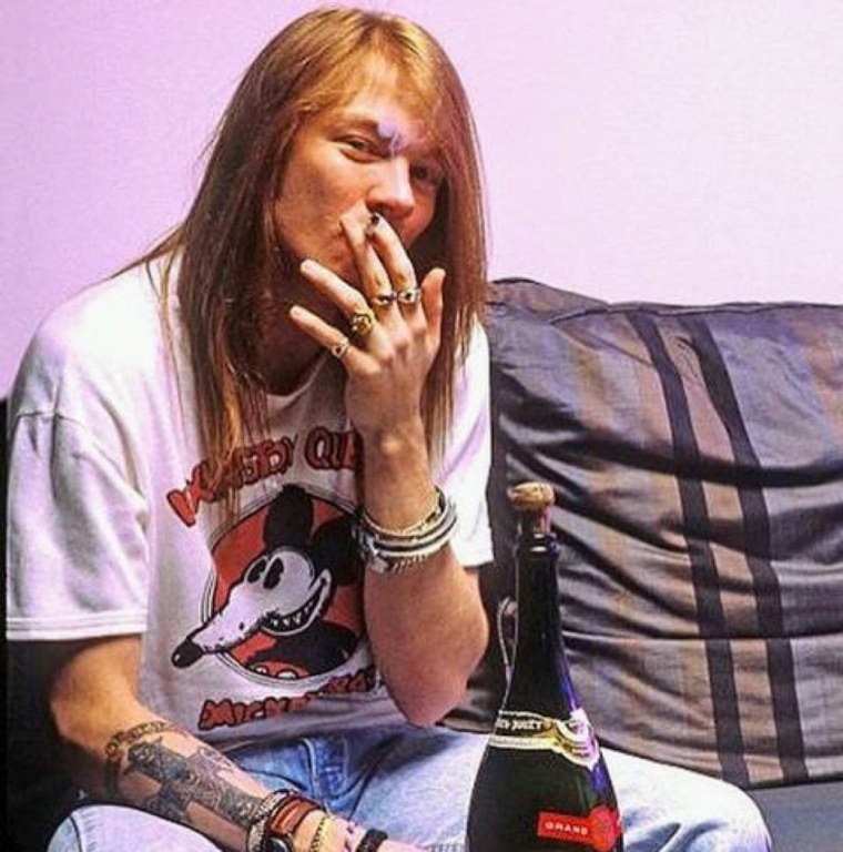 Эксл Роуз под