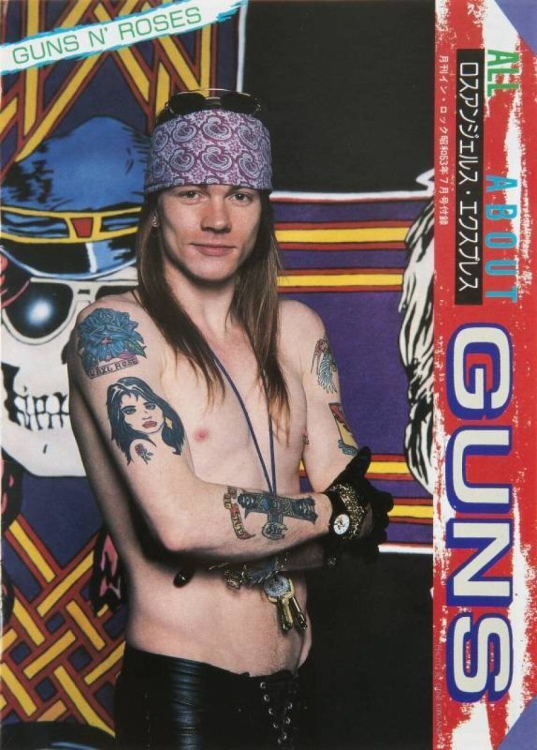 Эксл Роуз 4k