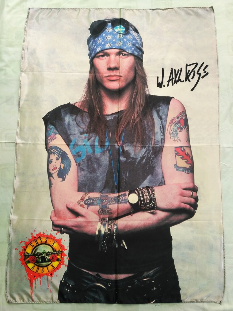 Постер Guns n Roses Эксл Роуз