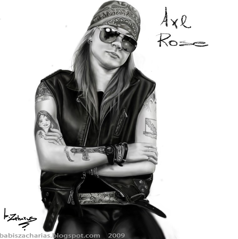 Эксл Роуз 1990