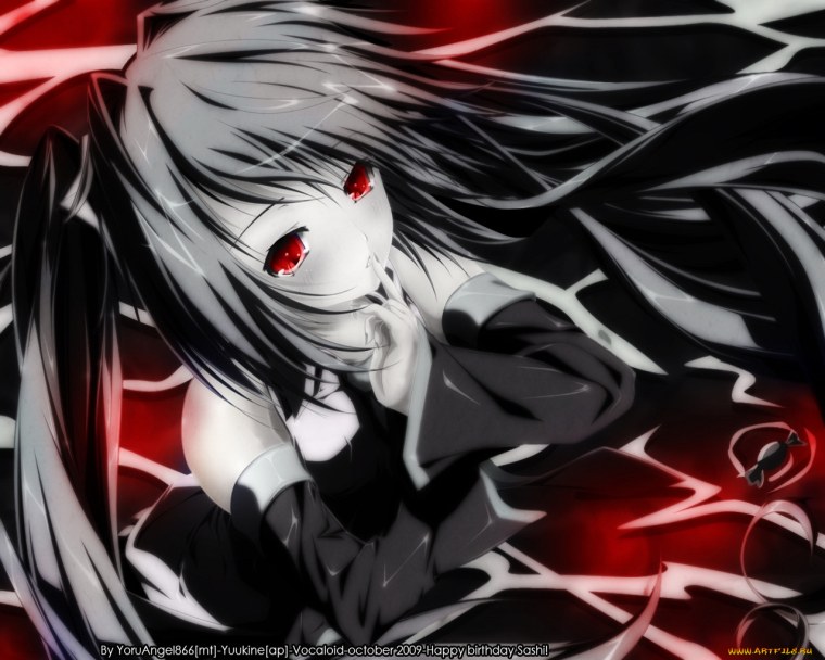 Аниме красный