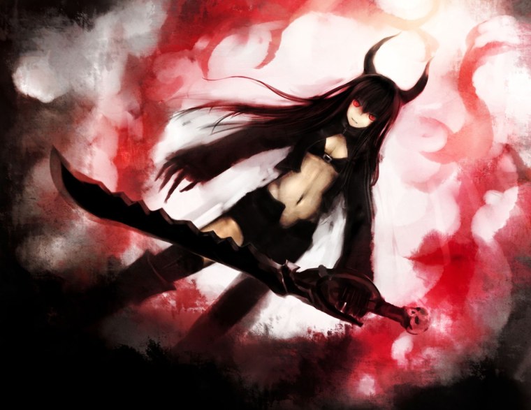 Аниме Black Rock Shooter Dead Master