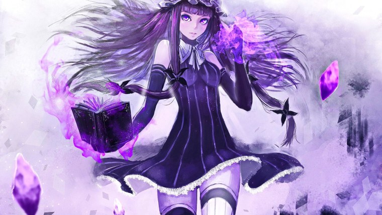 Аниме на черном фоне