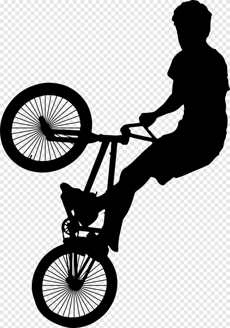 BMX велосипед вектор