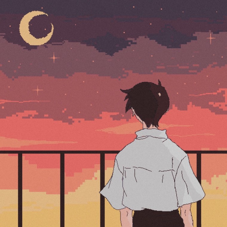 Синдзи Икари грустит