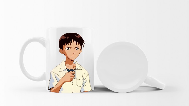 Евангелион Синдзи плачет