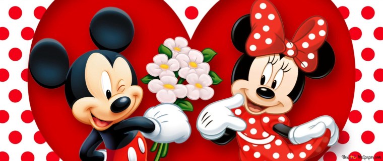 Микки и Минни Маус фон