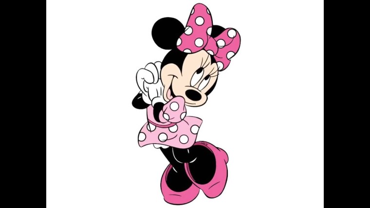 Минни Маус в розовом