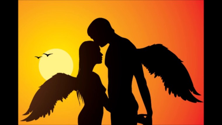 Силуэт любовь