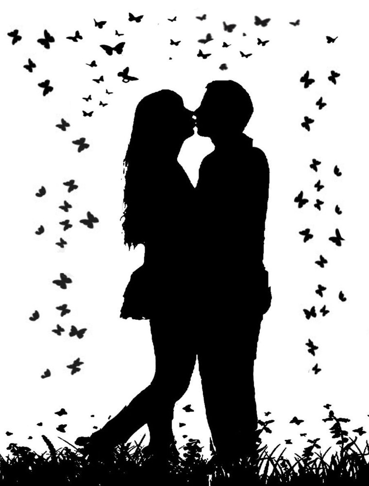 Трафарет "любовь"