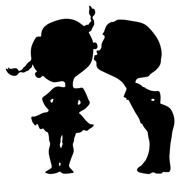 Тень мужчины и женщины