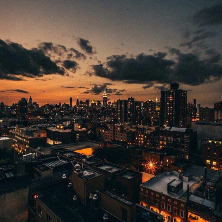 Ночной город Эстетика