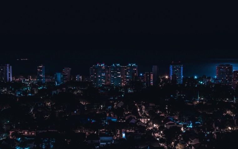 Ночная улица Эстетика