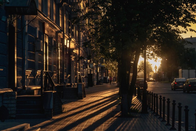 Город ночью