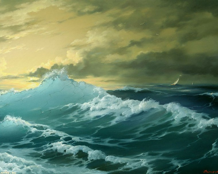Иван Константинович Айвазовский Океанские волны