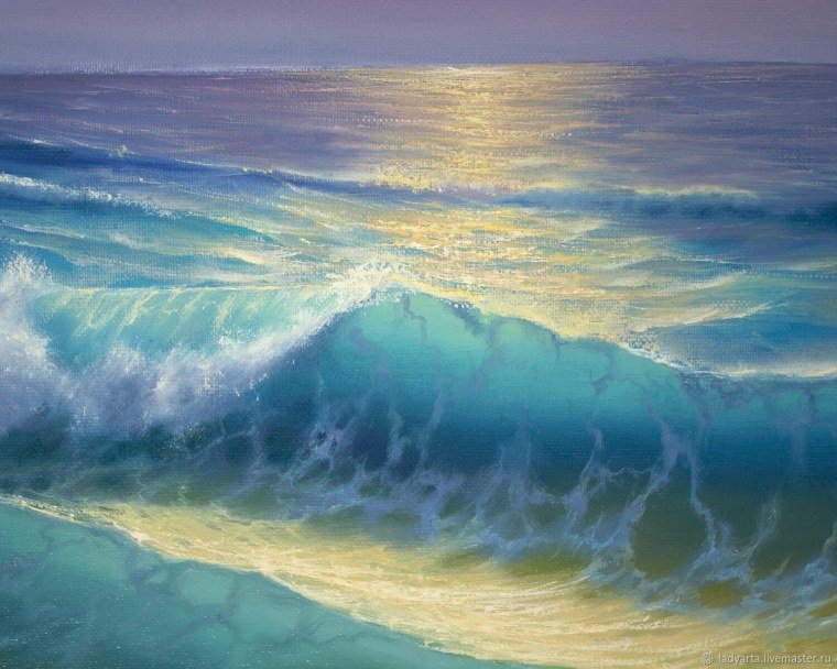 Виктор Лузик картины море