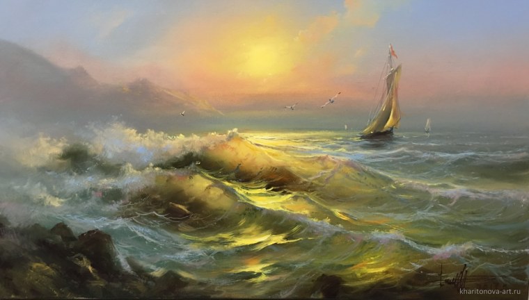 Маринист Георгий Дмитриев