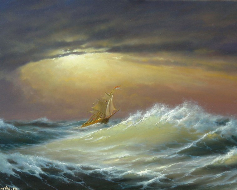 Художник маринист Сергей Лим