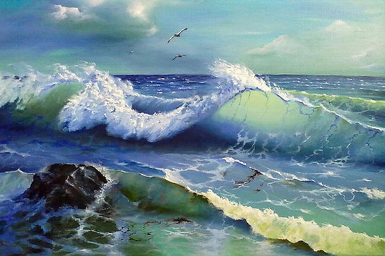 Художник маринист Дмитрий Балахонов