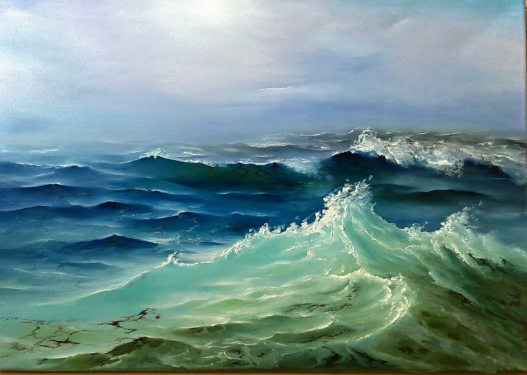 Художник Лим Сергей море маринист