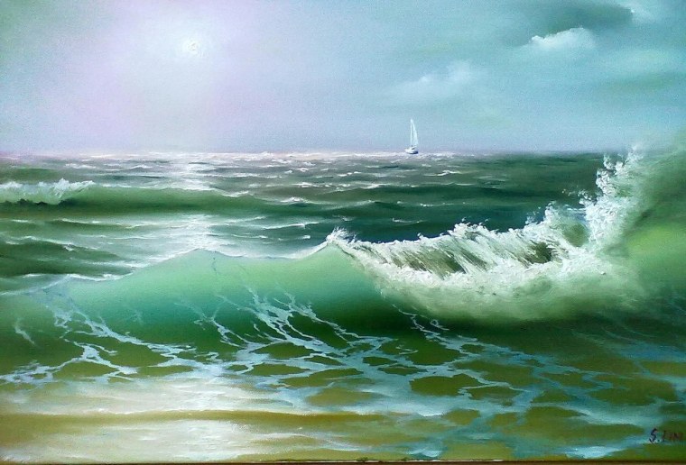 Морской пейзаж Сергей Лим