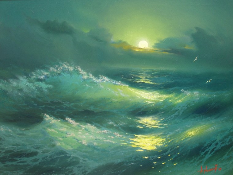 Сергей Лим морские живописные пейзажи