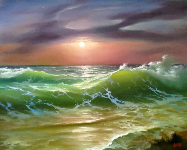 Юрий Югансон художник маринист