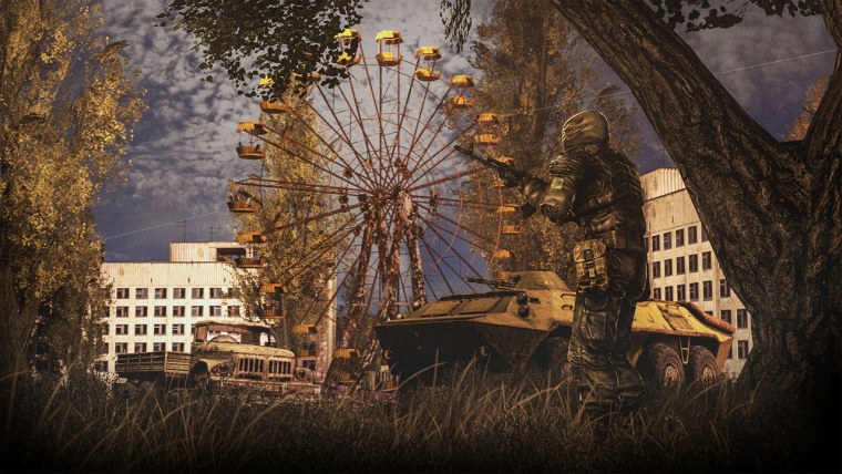 Сталкер 2 арт МОНОЛИТОВЕЦ