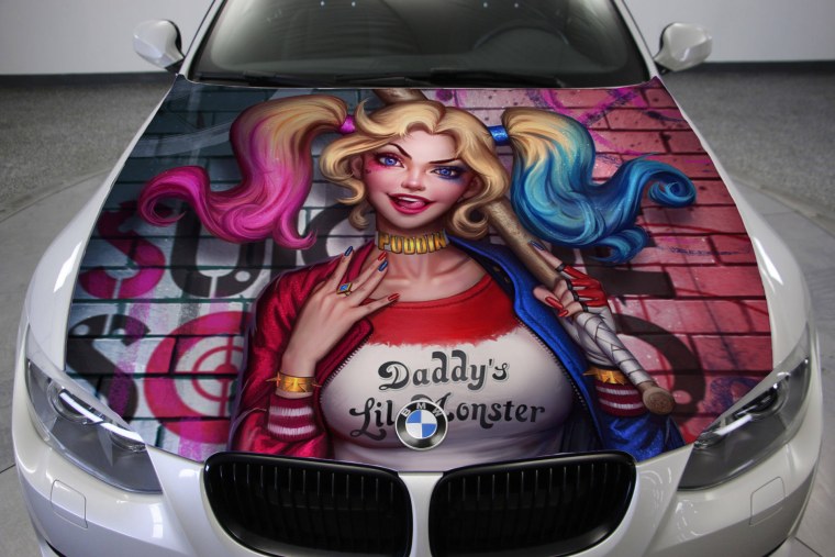 Автовинил Харли Квинн